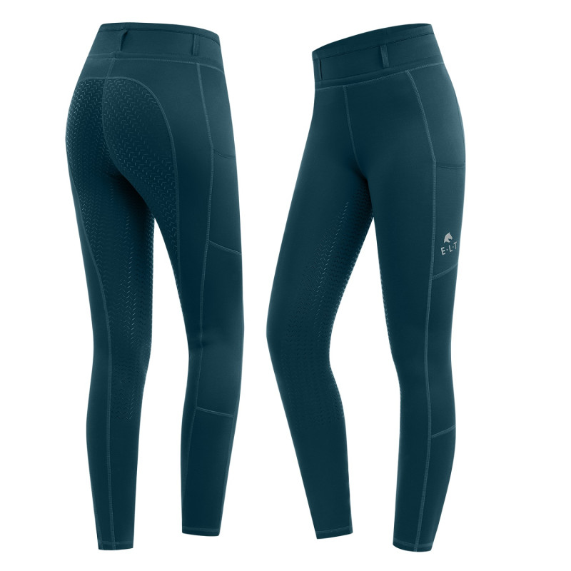 Лосини зимові для верхової їзди з повною силіконовою леєю Ella, ELT