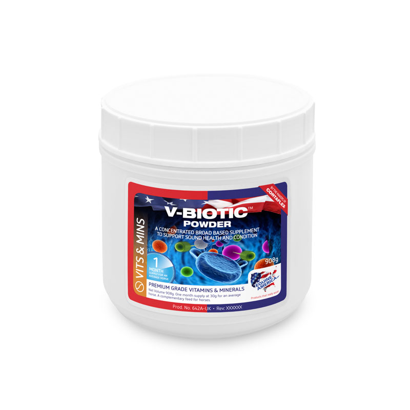 Добавка вітамінно-мінеральна для коня V-Biotic, Equine America