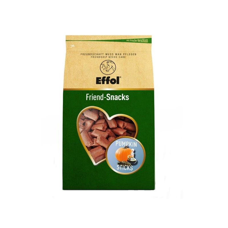 Ласощі для коня зі смаком гарбуза Friend-Snacks Pumpkin Sticks, Effol